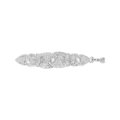 42.60ct Diamond Set Art Deco Bracelet