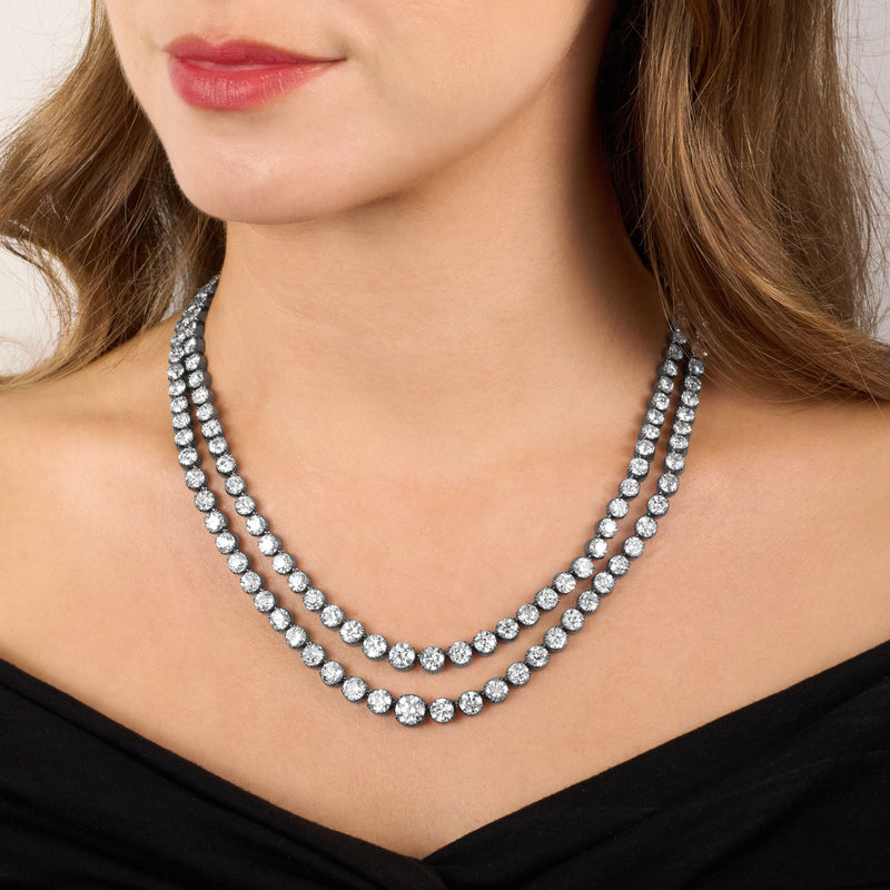 70.00cts Diamond Rivière Necklace