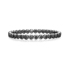 12.21cts Dark Blue Sapphire Flex Bracelet