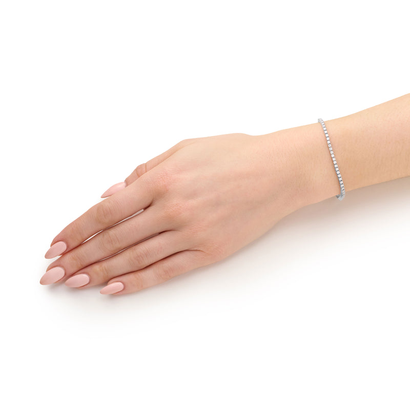 2.00ct Round Brilliant Cut Diamond Line Bracelet