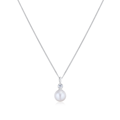 Pearl and Diamond pendant