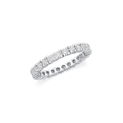1.40cts Round Brilliant Cut Diamond Full Eternity Ring