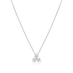 Trefoil Collection 2.30cts Round Brilliant Cut Diamond Pendant