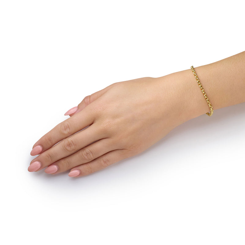 18ct Yellow Gold Link Bracelet