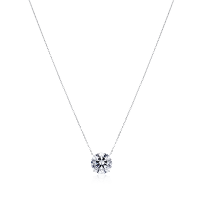 5.01ct Round Brilliant Cut Diamond Superfine Pendant
