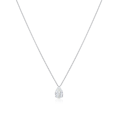 2.01ct Pear Cut Diamond Superfine Pendant