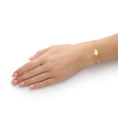 9ct Yellow Gold Love Token Bracelet