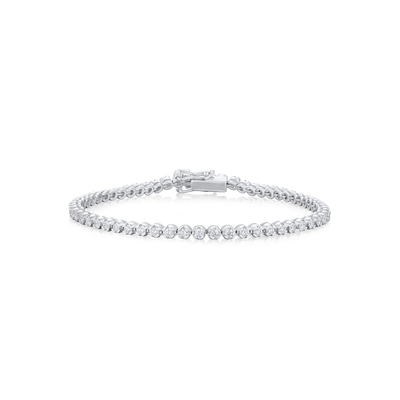 1.78ct Round Brilliant Cut Diamond Line Bracelet