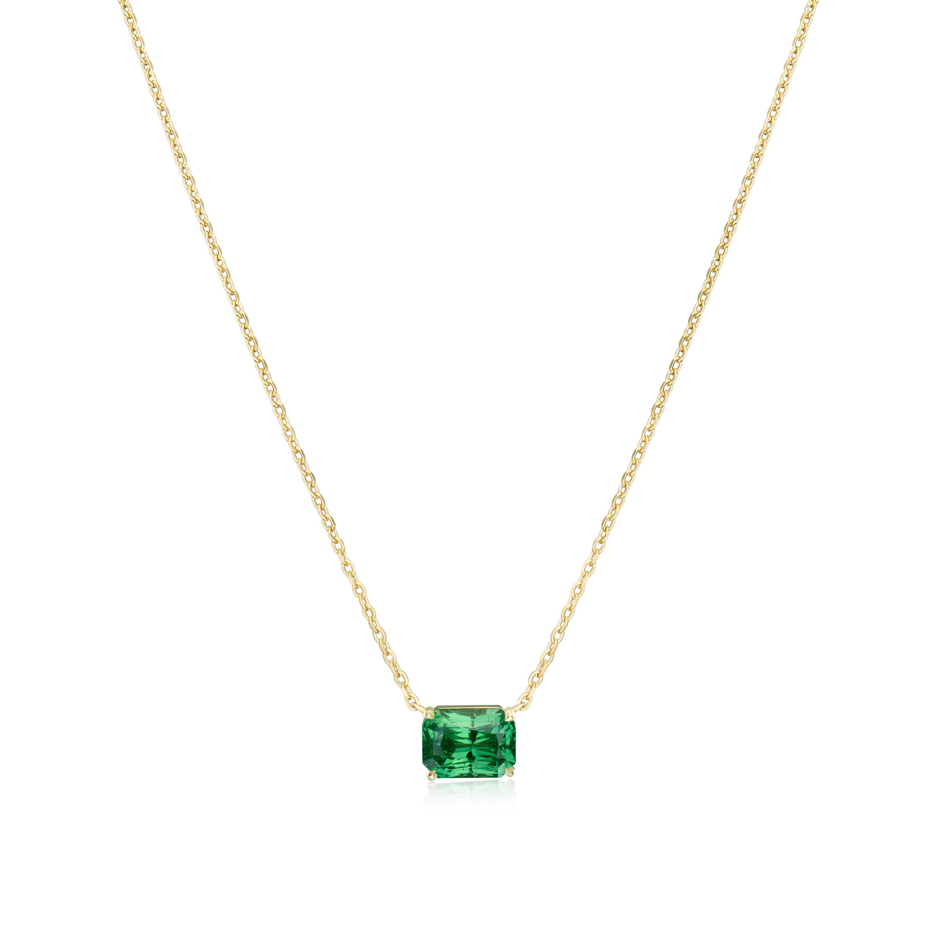 5.11ct Vivid Green Tsavorite Pendant
