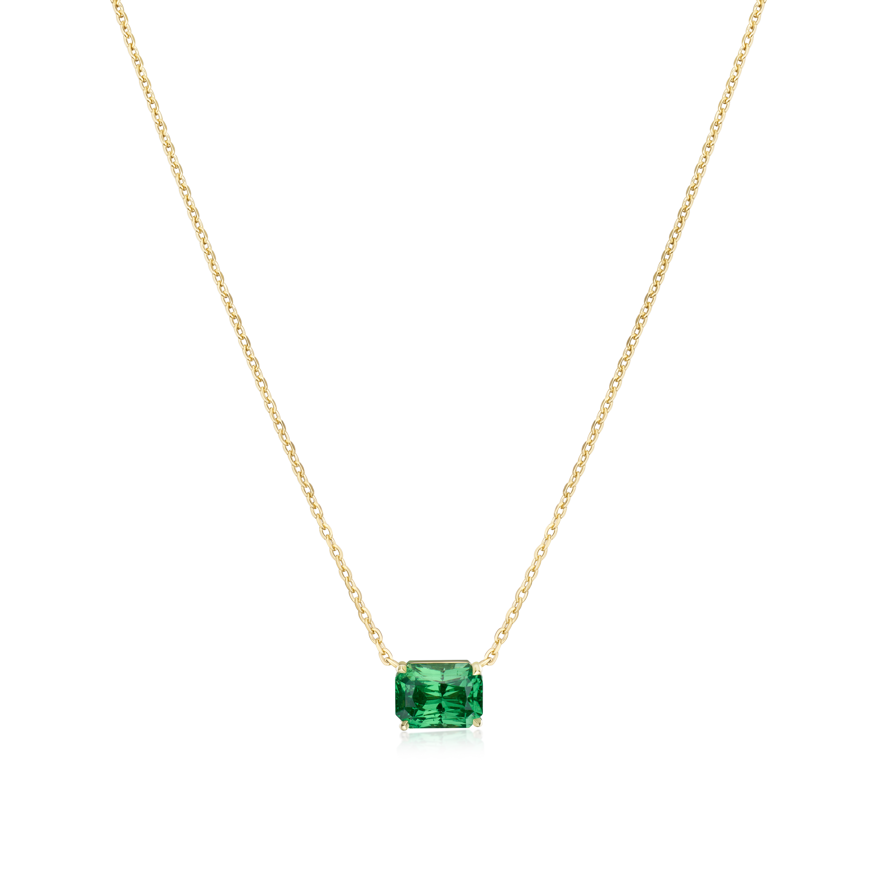 5.11ct Vivid Green Tsavorite Pendant