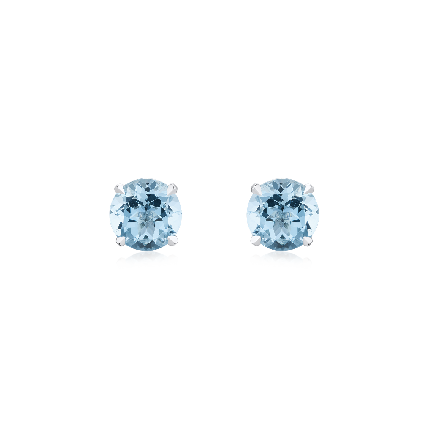 1.94ct Aquamarine Stud Earrings