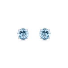 1.94ct Aquamarine Stud Earrings