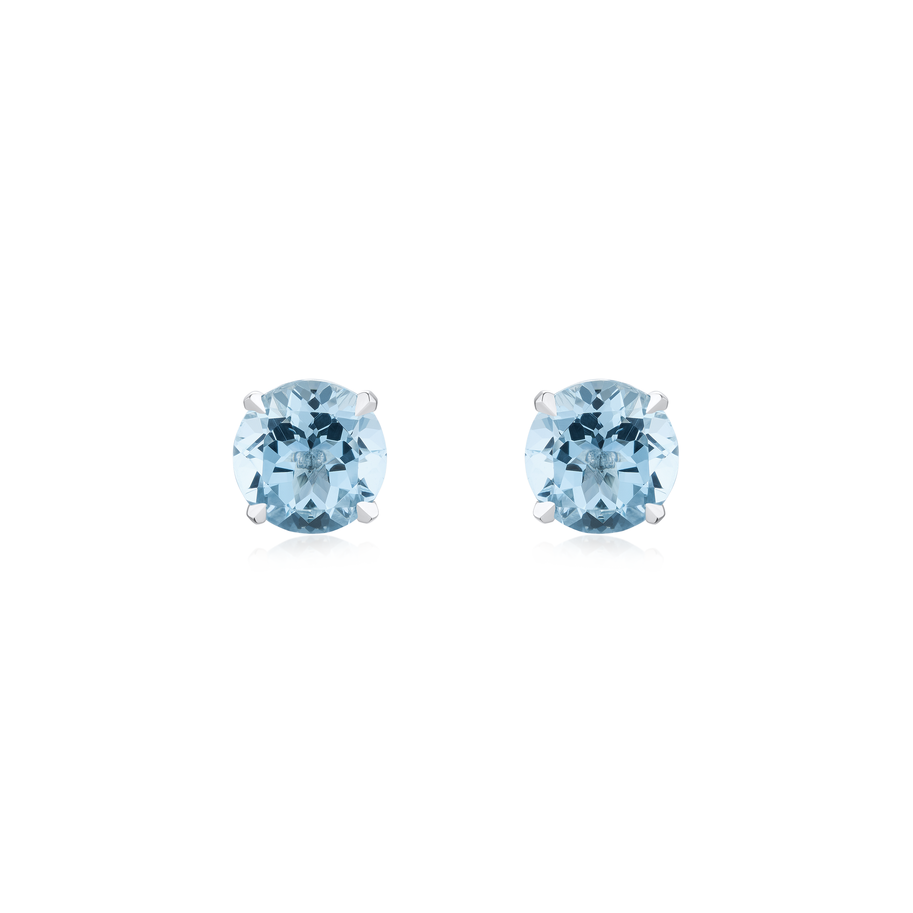 1.94ct Aquamarine Stud Earrings