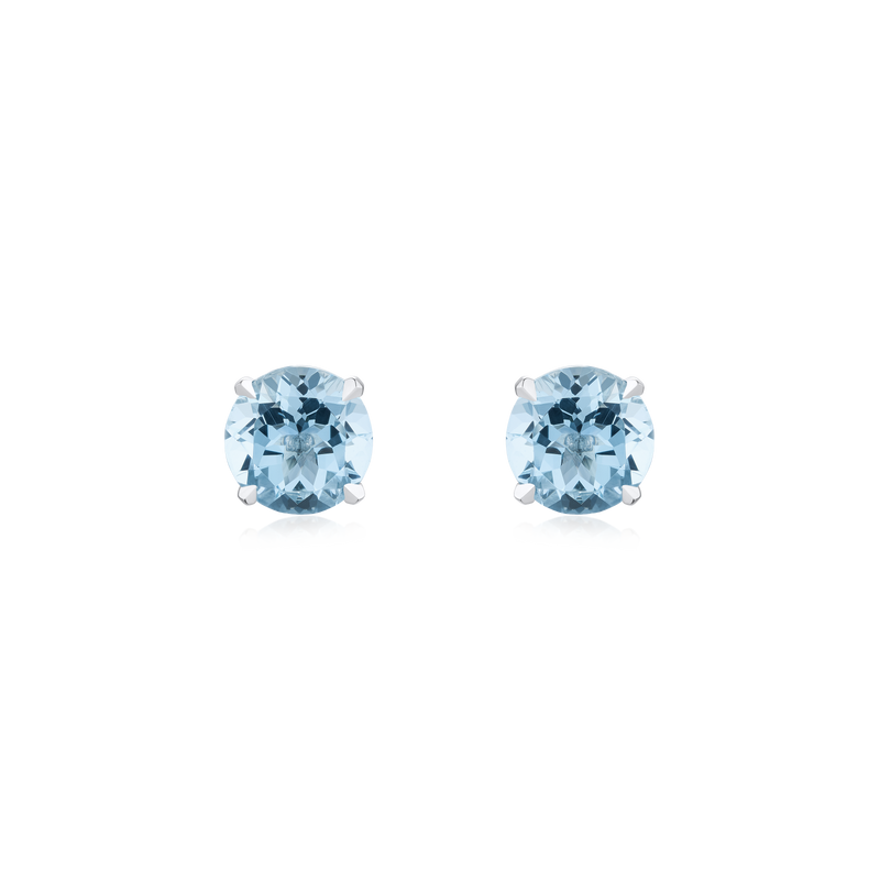 1.94ct Aquamarine Stud Earrings