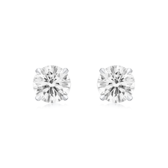 1.60ct Round Brilliant Cut Diamond Stud Earrings