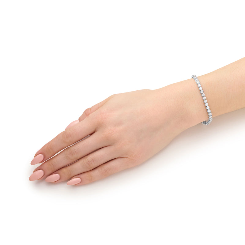 4.50ct Round Brilliant Cut Diamond Line Bracelet