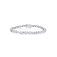 4.50ct Round Brilliant Cut Diamond Line Bracelet