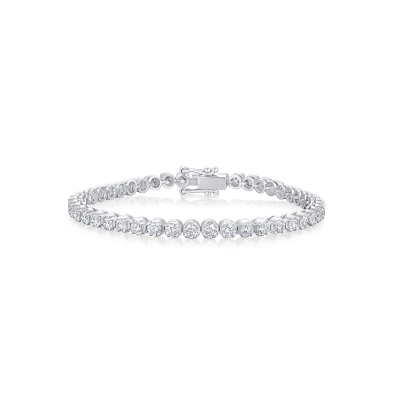 4.50ct Round Brilliant Cut Diamond Line Bracelet