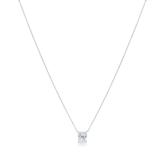 1.20ct Radiant Cut Diamond Superfine Pendant