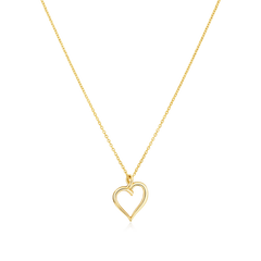 9ct Yellow Gold Heart Pendant
