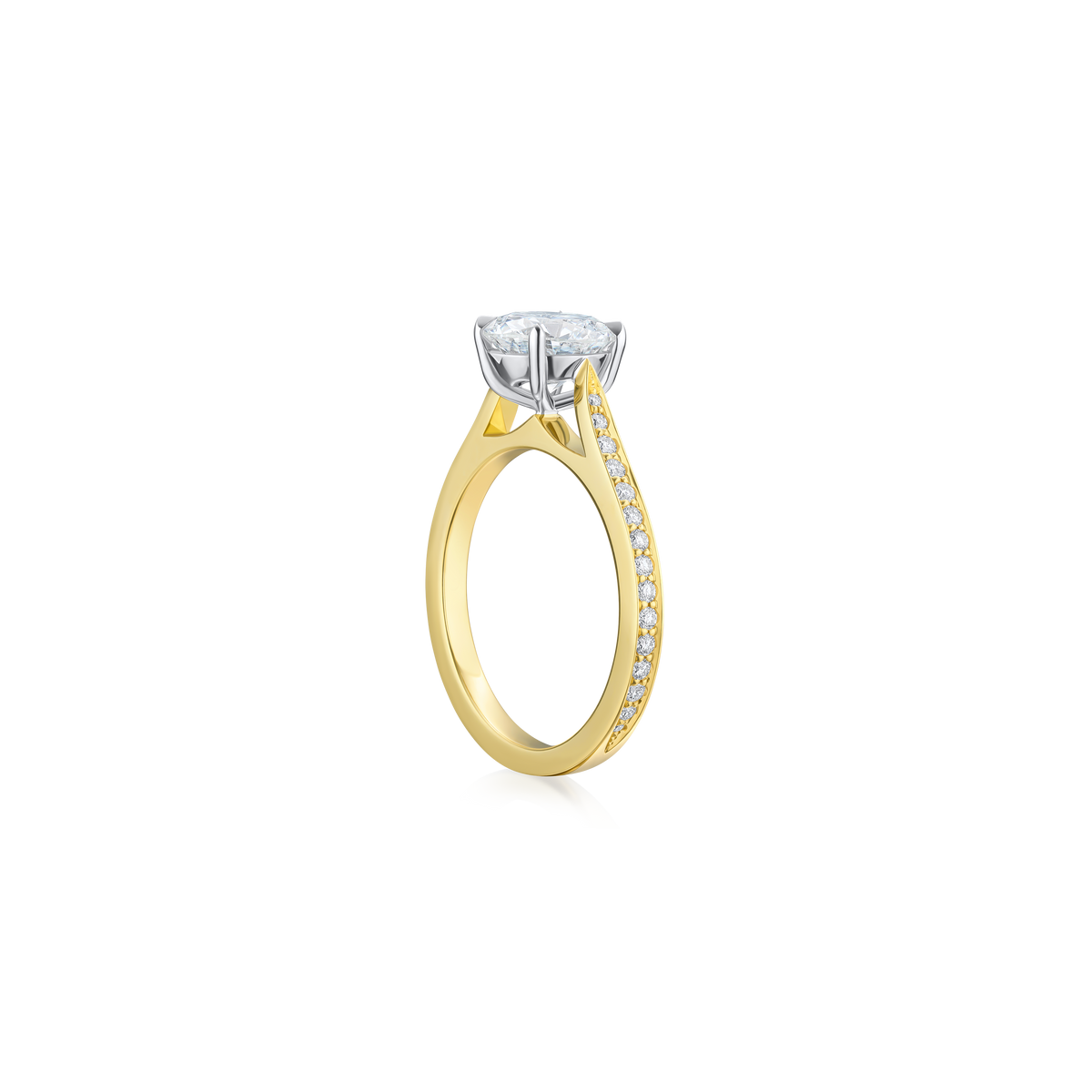 1.73ct Round Brilliant Cut Diamond Solitaire Ring