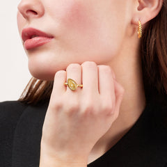 3.02ct Yellow Diamond 18ct Yellow Gold Ring