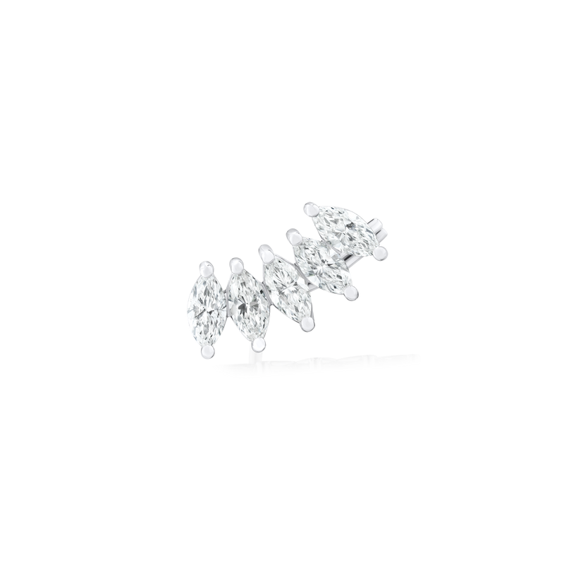 0.62ct Marquise Diamond Ear Cuff