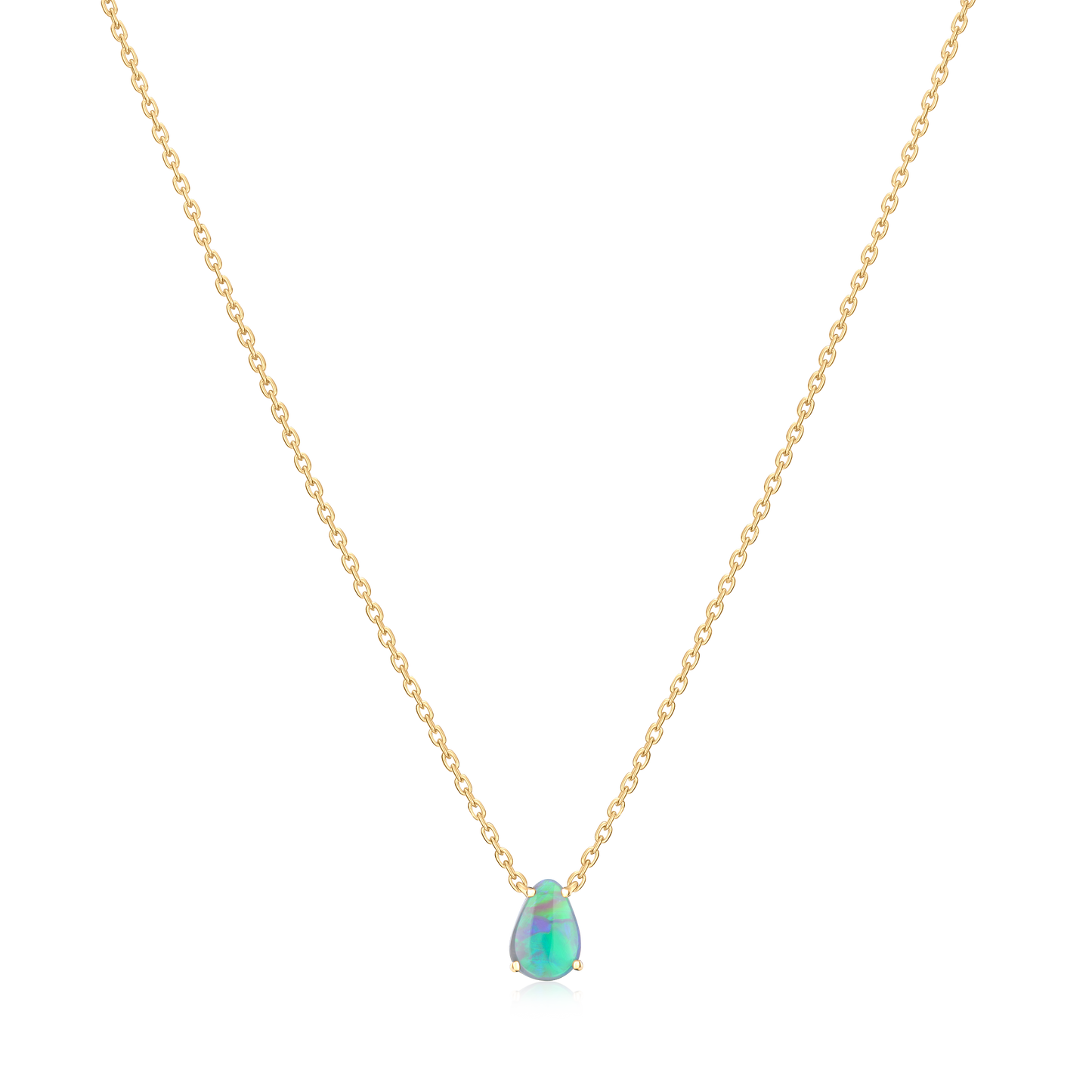 1.01ct Black Opal Pendant
