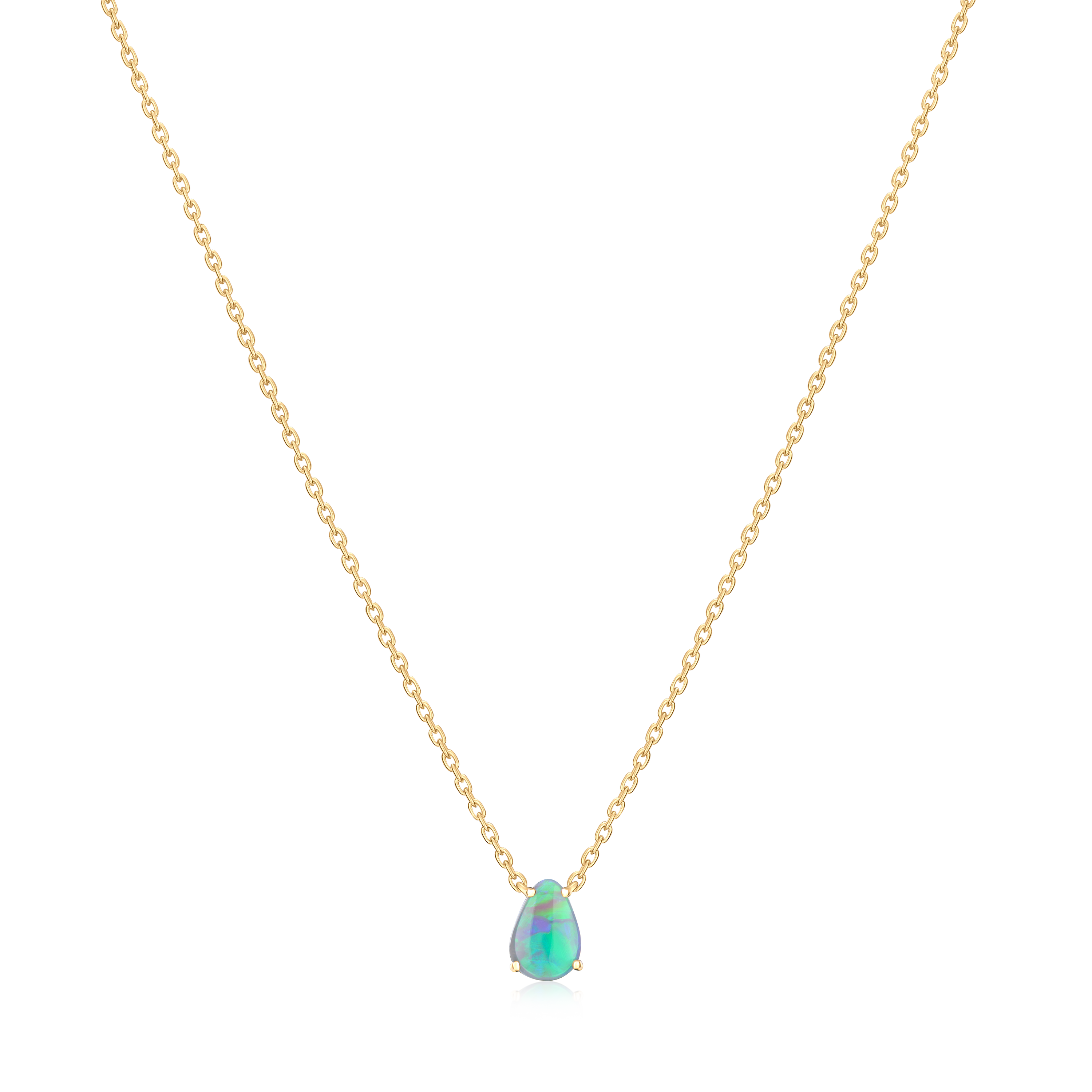 1.01ct Black Opal Pendant