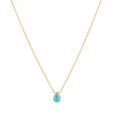 1.01ct Black Opal Pendant