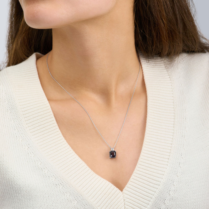 2.59ct Spinel and Diamond Pendant