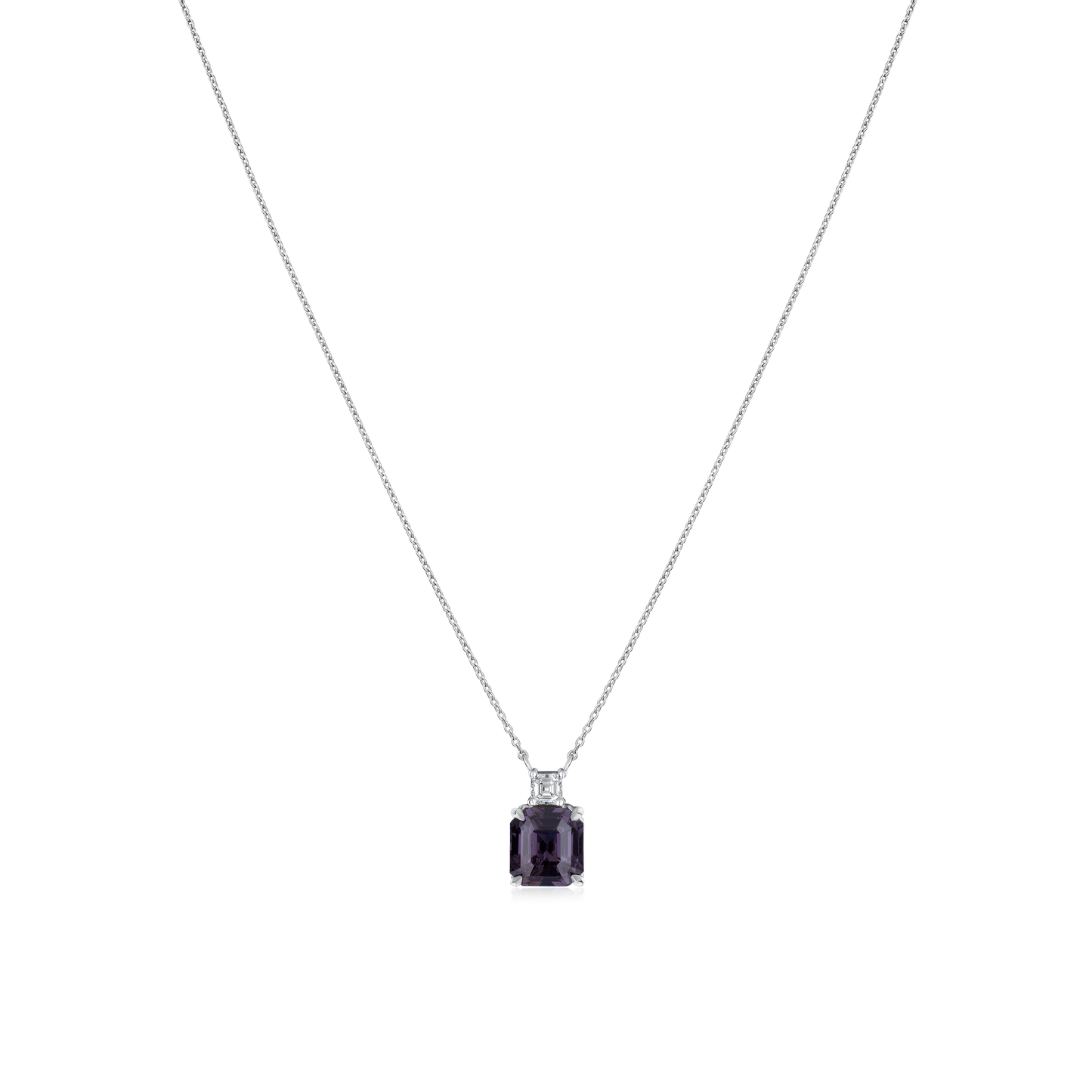 2.59ct Spinel and Diamond Pendant