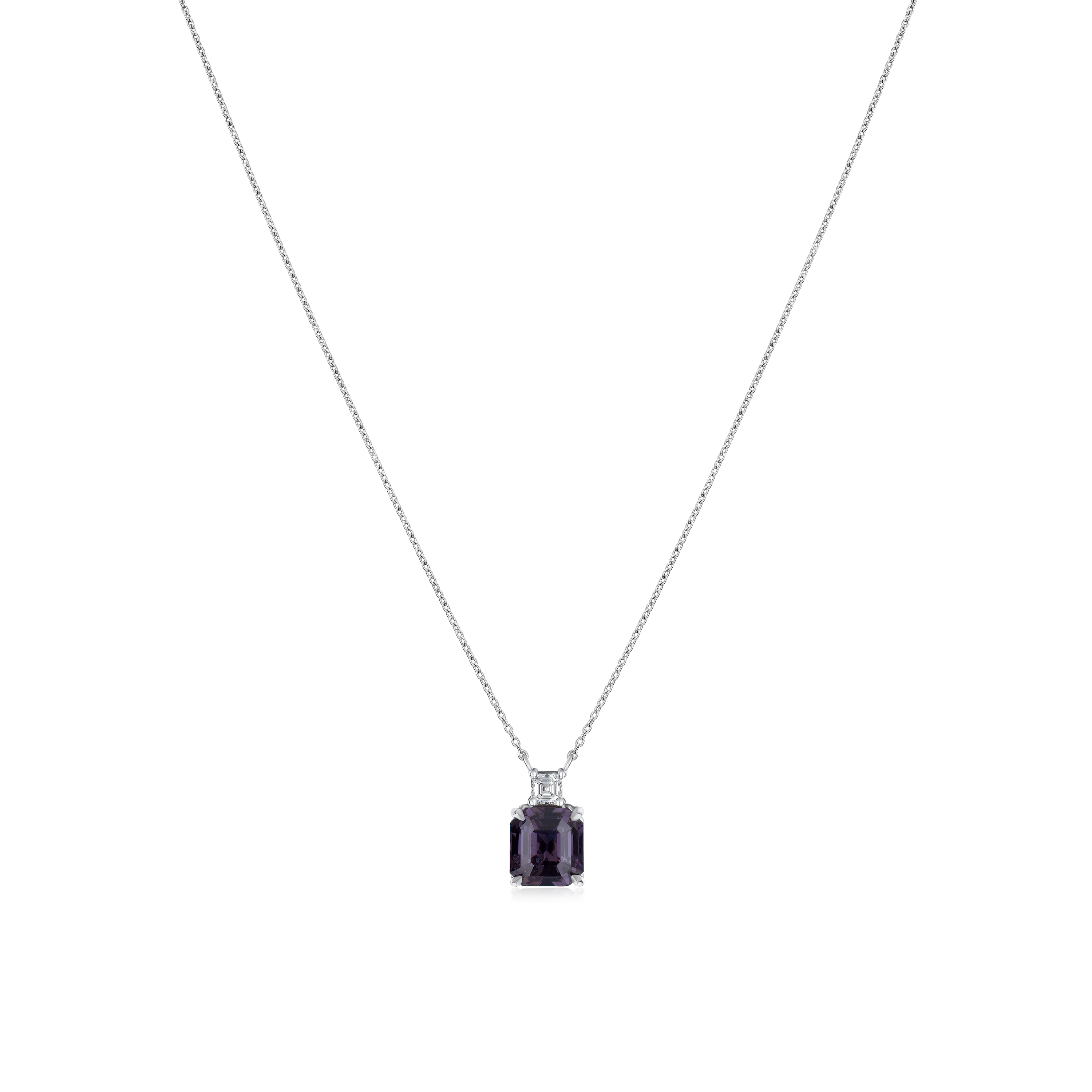 2.59ct Spinel and Diamond Pendant