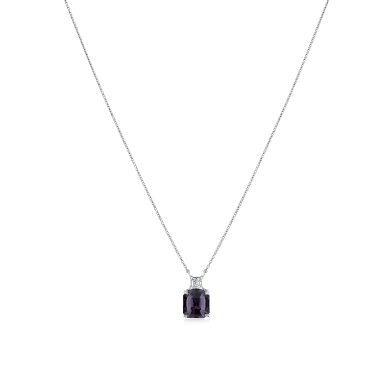 2.59ct Spinel and Diamond Pendant