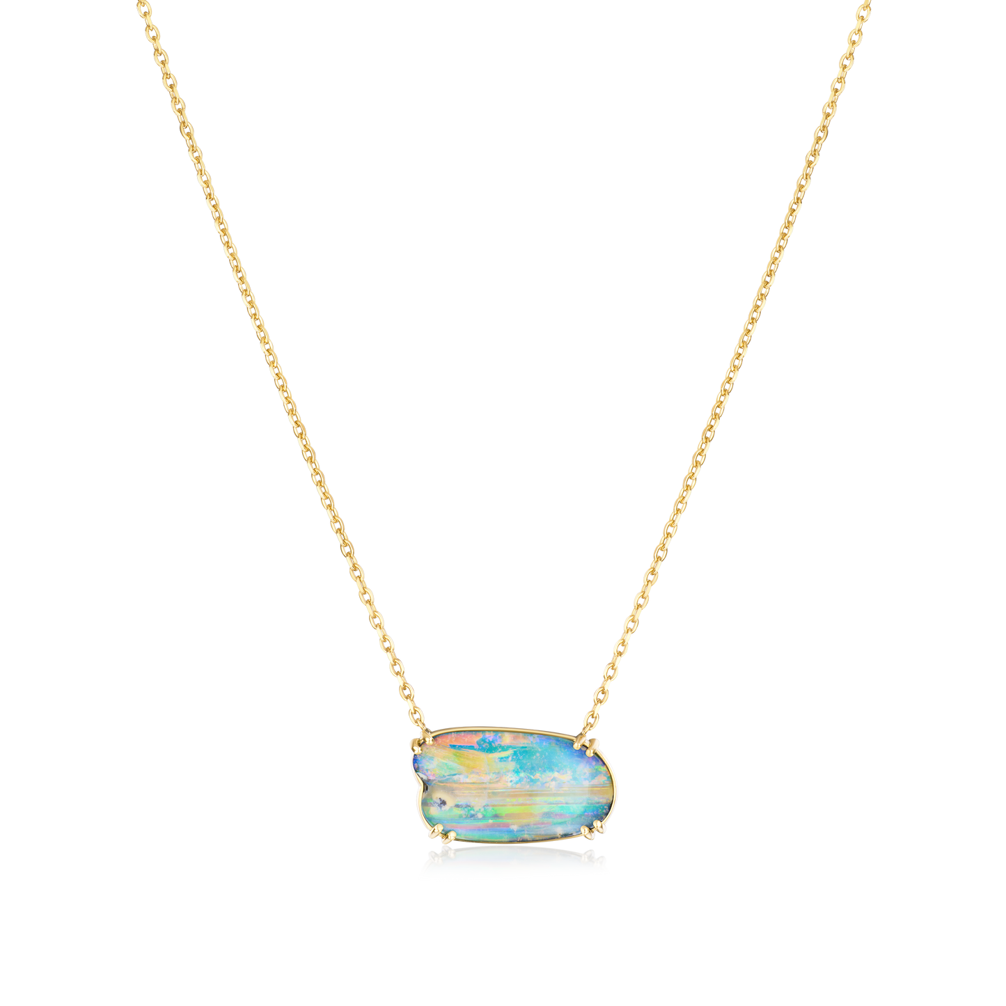 Opal 18ct Yellow Gold Pendant