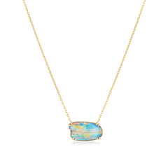 Opal 18ct Yellow Gold Pendant