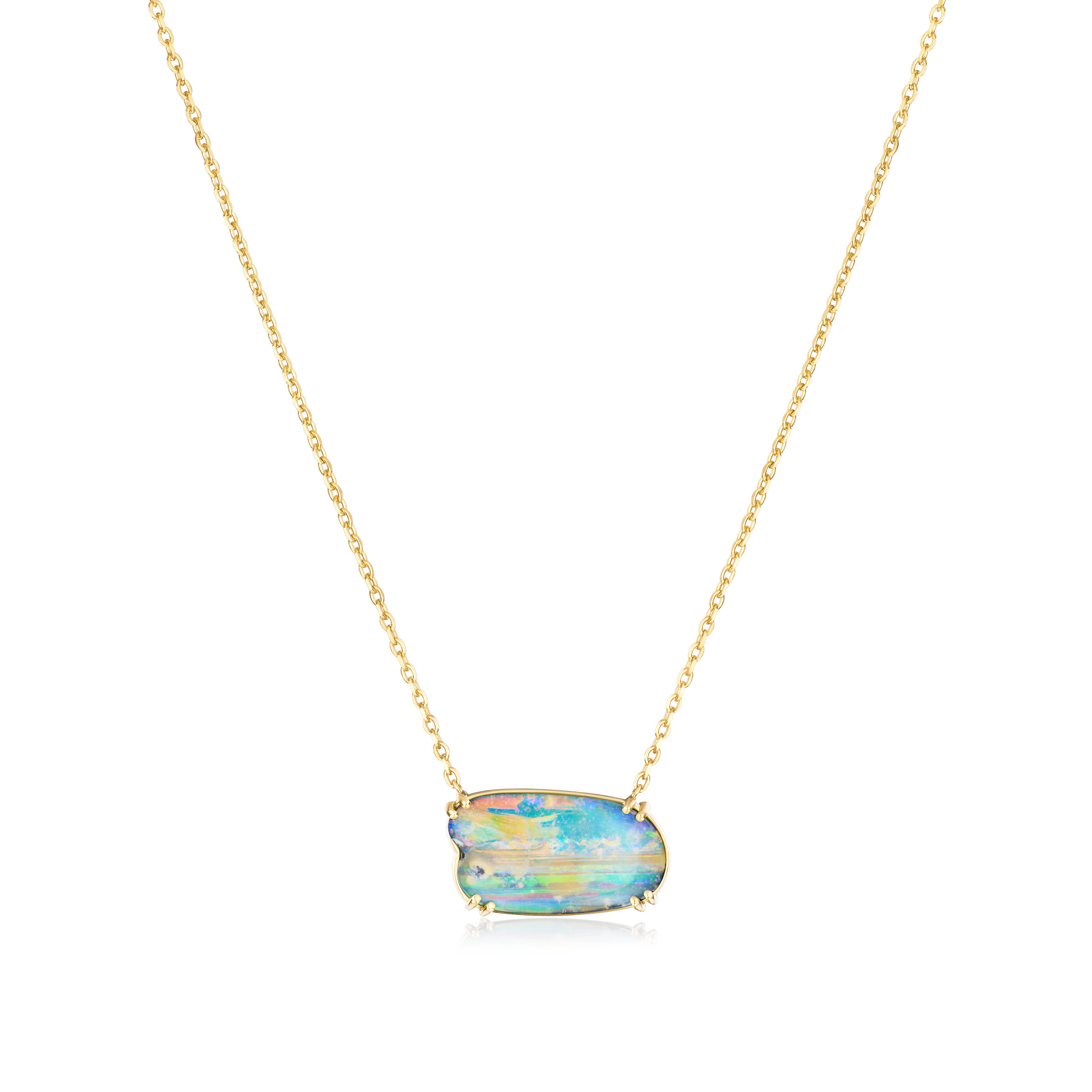 Opal 18ct Yellow Gold Pendant