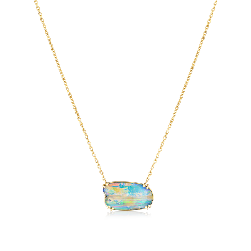 Opal 18ct Yellow Gold Pendant