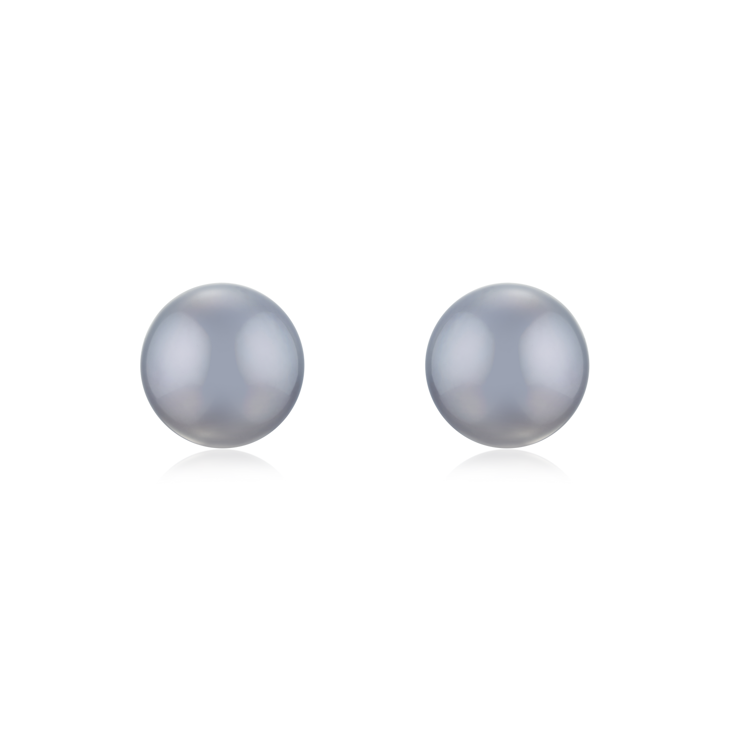 Tahitian Pearl Stud Earrings 9-10mm