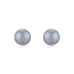 Tahitian Pearl Stud Earrings 9-10mm