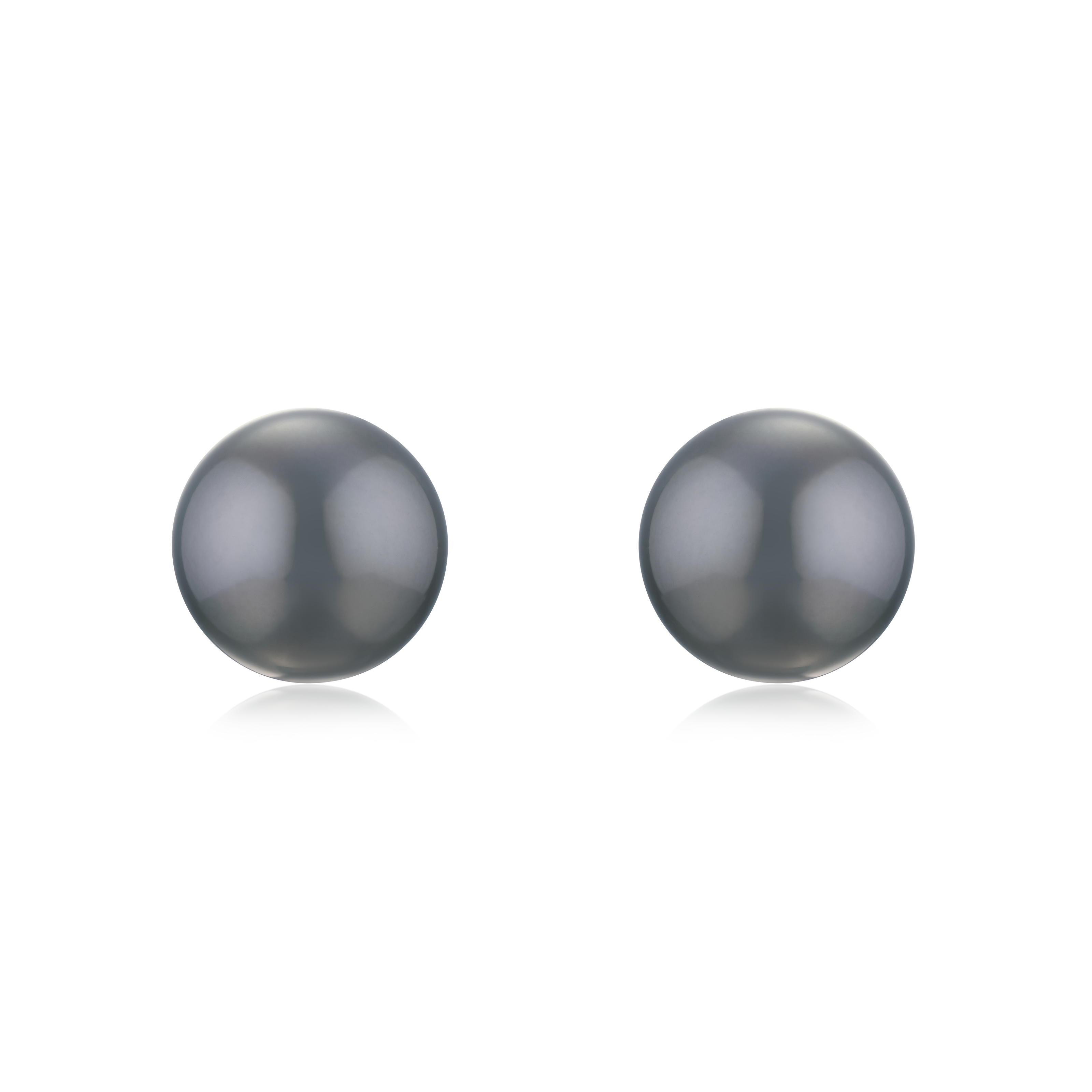Tahitian Pearl Stud Earrings 11mm
