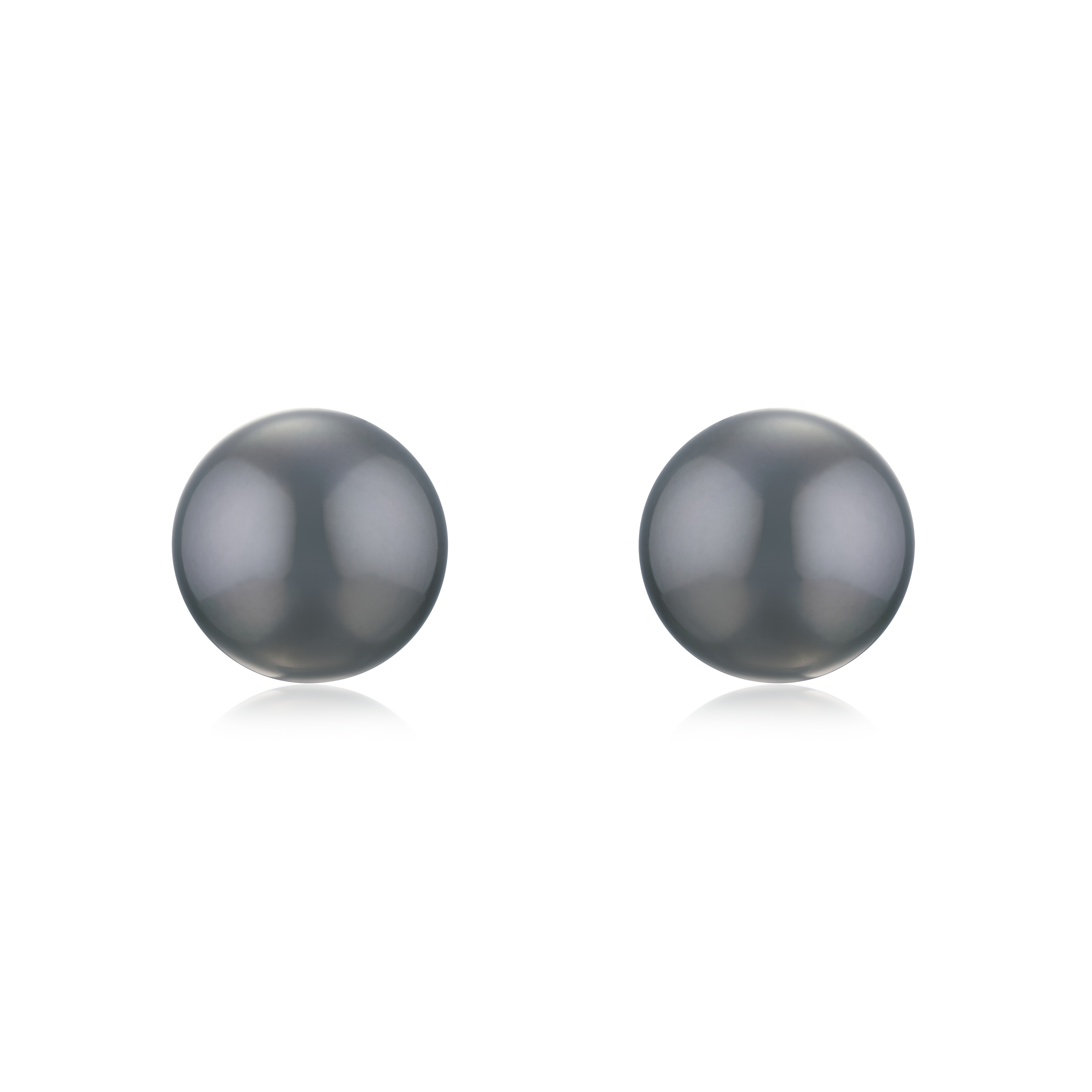 Tahitian Pearl Stud Earrings 11mm