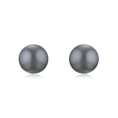 Tahitian Pearl Stud Earrings 11mm