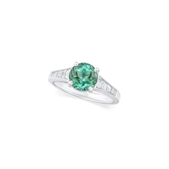 1.68ct Tourmaline and Diamond Dress Ring
