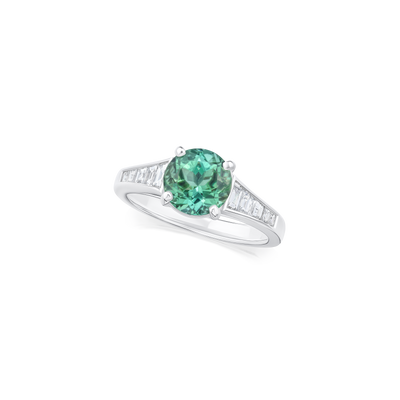 1.68ct Tourmaline and Diamond Dress Ring