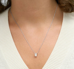 1.20ct Cushion Cut Diamond Solitaire Pendant