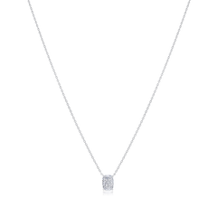 1.20ct Cushion Cut Diamond Solitaire Pendant