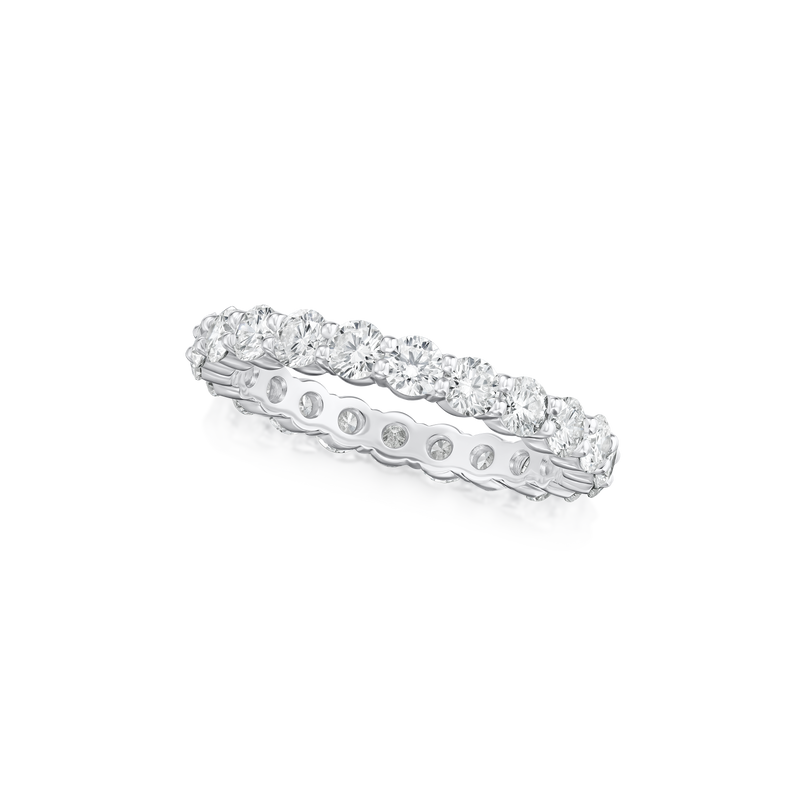 2.06cts Round Brilliant Cut Diamond Full Eternity Ring