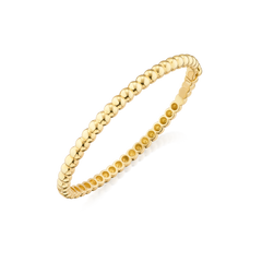 18ct Yellow Gold Bead Bangle