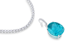 14.78ct Paraiba Tourmaline Pendant